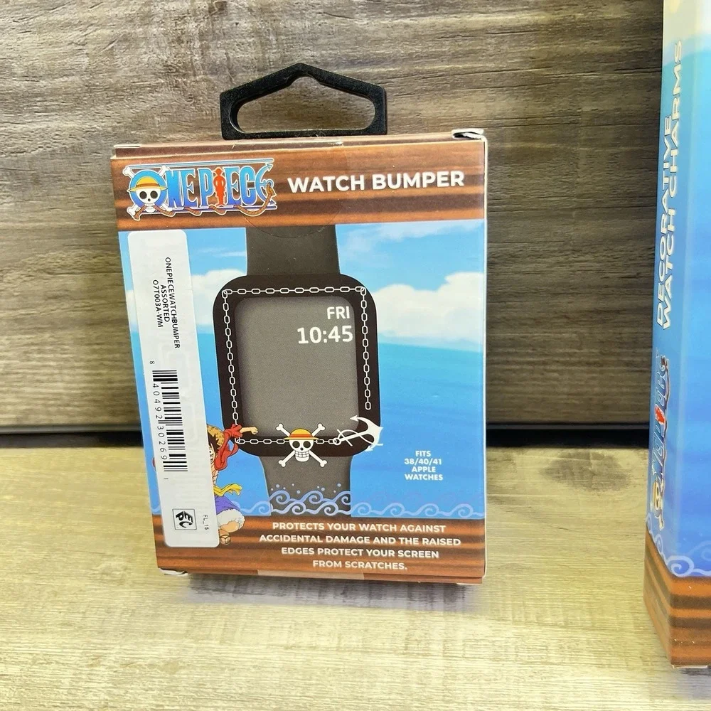 One Piece Anime Apple Watch Fits Series 1-10 Bumper Charms Lot Of 3